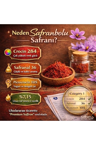 Safran Orman Tarım Safranbolu Safranı 1 G