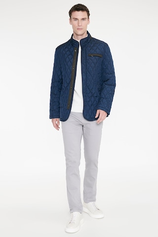 AC&Co / Altınyıldız Classics Erkek Lacı Standart Fit Normal Kesim Dik Yaka Yan Cepli Overcoat Laci