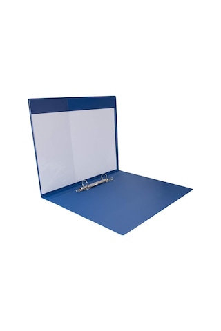 Klasör A4 Pvc 2 Cm 2 Halkalı 150 Yaprak Kapasiteli 25,5x32 Cm. Mavi Diğer