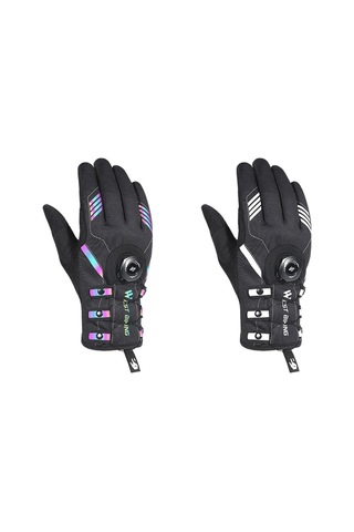 West Bıkıng Bisiklet Nefes Alabilir Dokunmatik Ekran Kendinden Kilitli Tokalı Eldiven 001