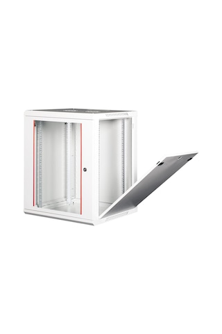 Lande - 15u 19" Duvar Tipi Rack Kabinet Genişlik: 600 Mm Derinlik: 600 Mm Açık Gri