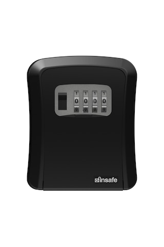İnsafe Isc806key Şifreli Çelik Kasa Anahtar Kasası Kutusu Siyah