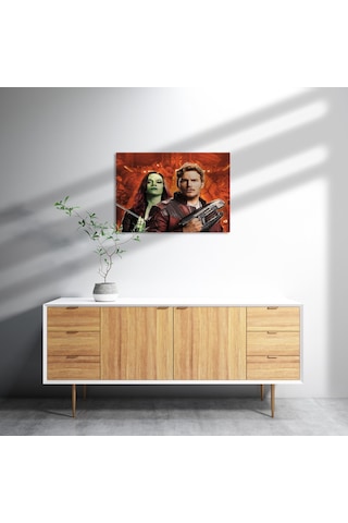 Cakasepetim Guardians Of The Galaxy Vol 2 Peter Quill Star Lord Ahşap Mdf Tablo