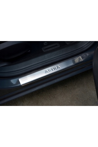 Opel Astra G Uyumlu 1998-2009 Krom Kapı Eşiği 4 Parça Paslanmaz Çelik