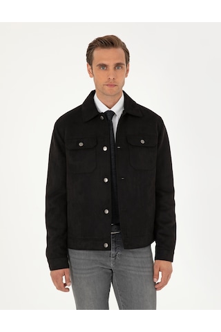 Pierre Cardin Erkek Siyah Deri Mont-kaban 50300520-001 Siyah