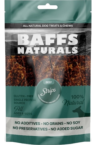 Baffs Naturals Dana Et Çubuğu Doğal Çiğnemelik Köpek Ödül Maması 100 G