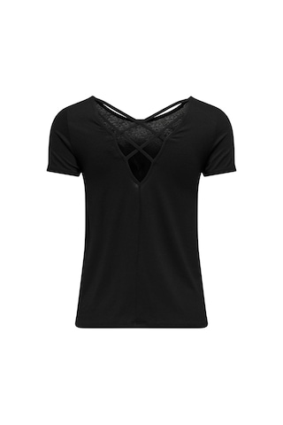 Only Onlbera Siyah Kadın T-shirt 15368588 Siyah