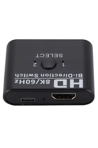 Hdmi Splitter 8k 60hz Switch Bi-directional Çift Yönlü Çevirici