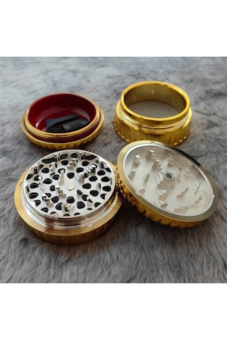 63 MM Gold Baharat Tütün Herbal Öğütücüsü Parçalayıcı Rc85gld