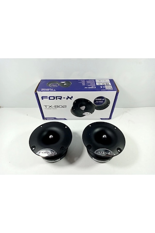 For-x Dome Tweeter - 100w 50rms Tiz - For-x Tx-802 10cm Dome Tweeter