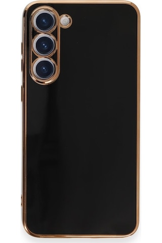 Samsung Uyumlu Galaxy S23 Kılıf Volet Luxury Seri Kamera Korumalı Silikon Kapak