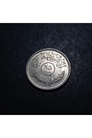 Escoines Koleksiyon 1981 Irak 25fils Ca Eski Yabancı Madeni Para 39963669fbeab3eab4