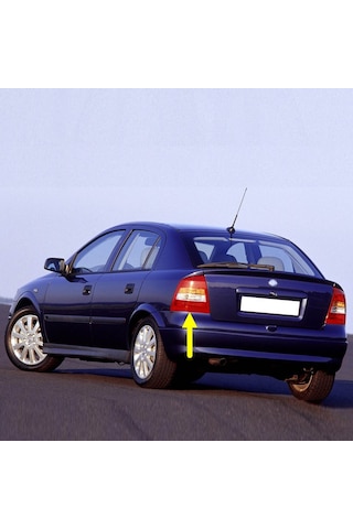 Opel Astra G Hb 1998-04 Sol Arka Stop Fren Lambası Sarı Sinyalli