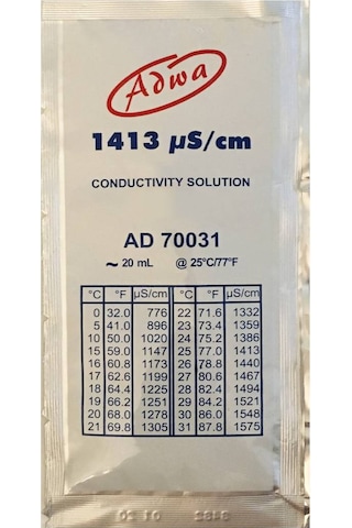 Adwa Tds Kalibrasyon Çözeltisi Ec 1.413 Ms/Cm 20ml