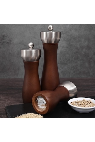 Pazly Manuel Karabiber Öğütücü, Ergonomik Tasarım Kahverengi