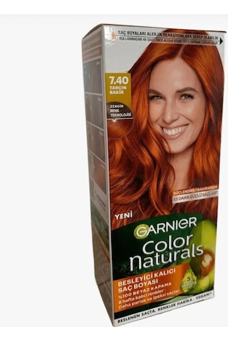 Color Naturals Saç Boyası 7.40 Tarçın Bakırı Yeni Ambalaj