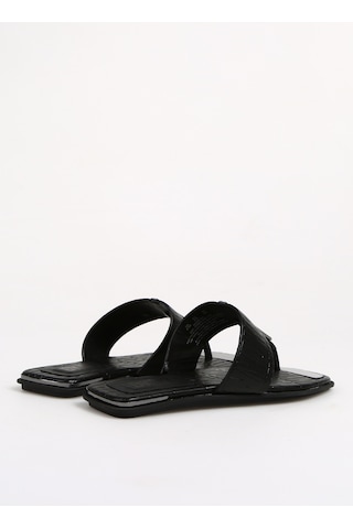 Dkny Siyah Kadın Parmak Arası Terlik K4287301blk