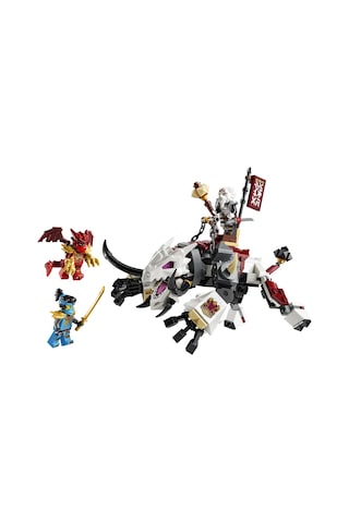 LEGO® NINJAGO® Zilvar ve Ejderha Canavar Grimtak 71863 - 7 Yaş ve Üzeri için 3 Minifigür İçeren Oyuncak Yapım Seti (232 Parça)