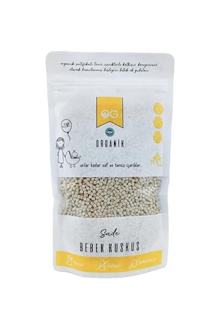 Organik Sade Bebek Kuskus +7ay 250gr