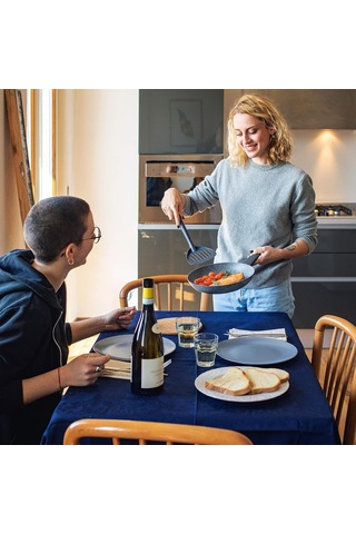 Lexroo Sinfonia Tava, 28 Cm, İndüksiyon İçin De Uygun, Mineral Parçacıklarla Güçlendirilmiş Çok Renkli