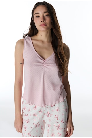 Penti Pembe Blossom Pointel Atlet Pijama Üstü