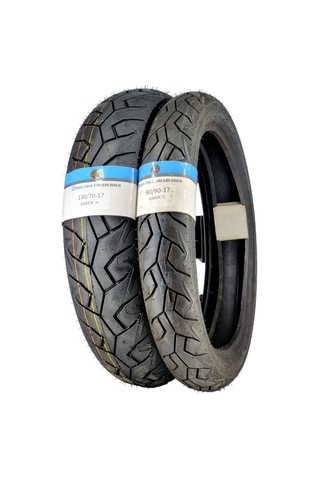 130/70-17 Ve 90/90-17 Tl Tubeless - Dubleks Motosiklet Lastiği Takım