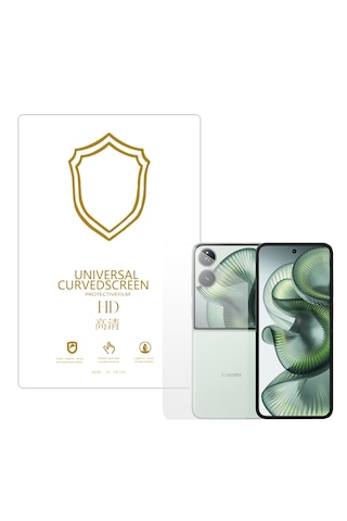 Xiaomi Mix Flip 2 İle Uyumlu Full Tpu Nano Arka Ekran Koruma Filmi - Ekm102