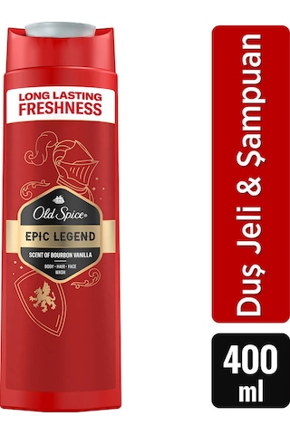 Epic Legend Erkek Duş Jeli Ve Şampuan 400 Ml
