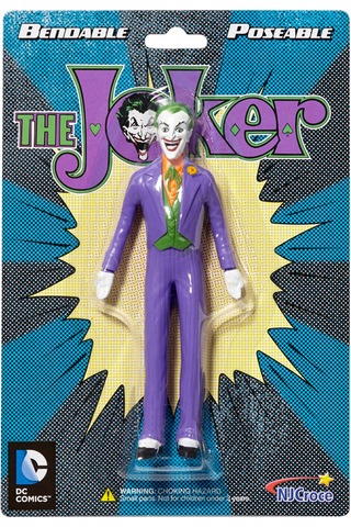 Nj Croce The Joker Bükülebilir Figür - 14 Cm