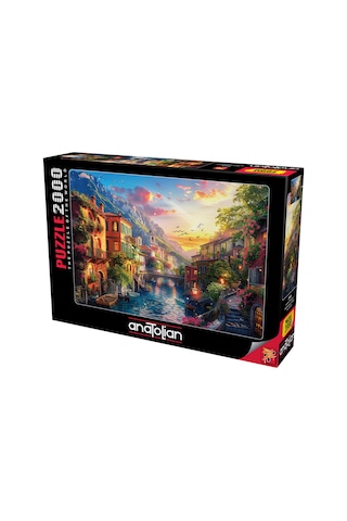 Anatolian 2000 Parçalık Puzzle - Akdeniz Kasabası 3969