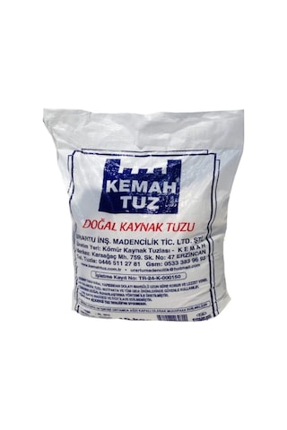 Kemah Doğal Kaynak Tuzu 5 KG