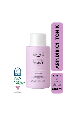 Byphasse Karma ve Yağlı Ciltler için Arındırıcı Tonik 500 ML