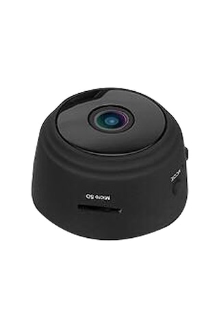 Folinda Küçük Boy Bluetooth Spor Kamera - Wıfı 1080p Hd Gece Görüşü Hareket Algılama Dışarıda Kullanım Video Kayıt Cihazı Siyah Sd Kart Yok