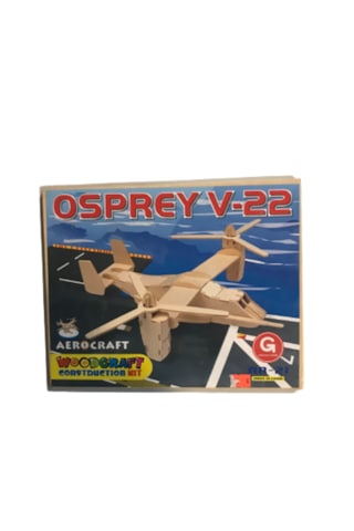 Ahşap 3d Puzzle Plane