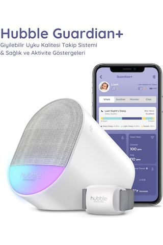 Hubble Guardian+ Giyilebilir Uyku Kalitesi Takip Sistemi