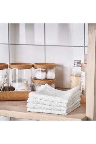 Ikea Luddvıal El Ve Yüz Havlusu 25 X 25 Cm Beyaz
