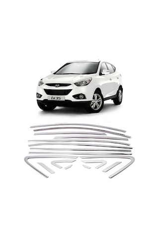 Hyundai İx35 Cam Çerçevesi Tamtur 16 Parça 2010-2015 Arası Uyumlu