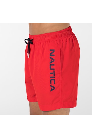 Nautica Erkek Kırmızı Mayo Şort Düz T35112t