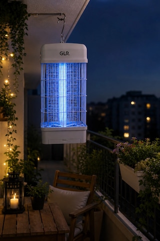 Glr Rt-10w 360 Etkili Ultraviyole 10w Sinek Öldürücü Lamba Elektrikli Sivrisinek Tuzağı