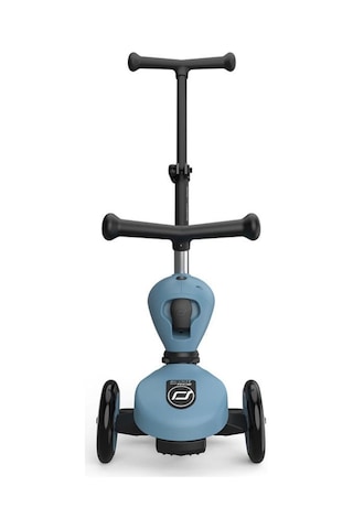 Scoot And Ride Push And Go Ebeveyn Kontrollü Çocuk Scooter Steel 240527-00071