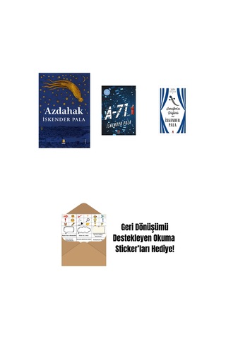 Azdahak + A-71 + Jennifer In Düğünü Ciltli + Okuma Sticker'ları