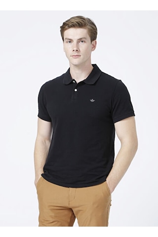 Dockers Erkek Polo Yaka T-shirt 25ya1159-0000 Siyah