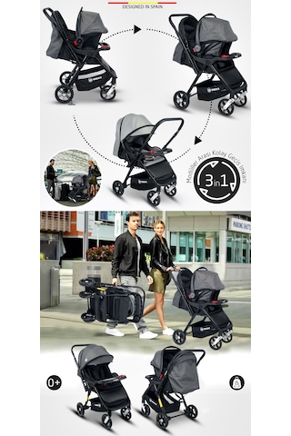 Baby Home 902 X4 Travel Sistem Bebek Arabası
