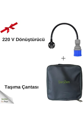 Şarjzen Power Zen 2 7.4 Kw Taşınabilir Araç Şarj Cihazı 7 KW