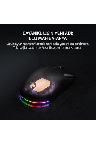 Gamepower Fenix 3 Modlu Gaming Rgb Oyuncu Mouse 24.000dpı Siyah Fenix