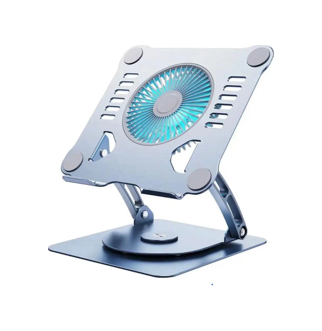 Ayarlanabilir Metal Laptop Standı Fanlı Notebook Tutucu Alüminyum Macbook Yükseltici