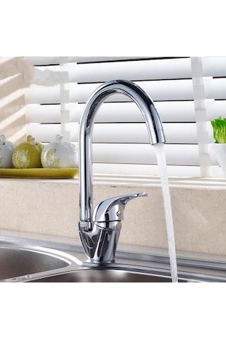 Krom Renkli Mutfak Bataryası, Lavabo Bataryası, Banyo Bataryası Mutfak Eviye Bataryası Çok Renkli