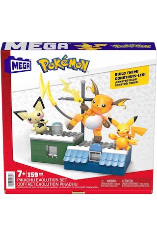 Mega Pokémon Pikachu Dönüşüm Seti