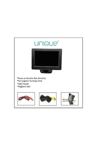 UNIQUE UQ-D1 4,3 inç Monitör