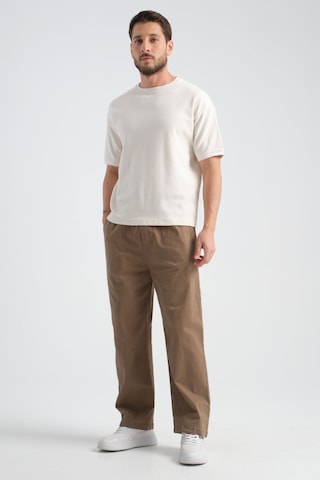 Redline Calmfit Erkek Baggy Kalın Beli Lastikli Pantolon Taba